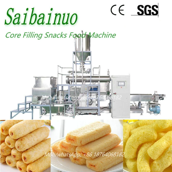 Core Filling, Inflating Khoom noj txom ncauj Extruder Manufacturers