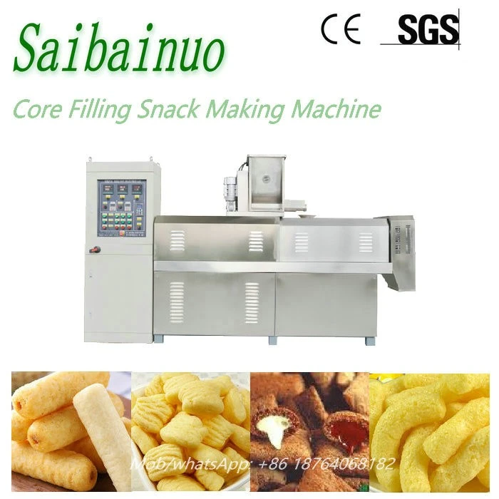 Core Filling,Inflating Snacks Extruder Manufacturers
