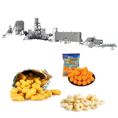 Muab ob npaug rau ntsia hlau Extruded pob kws Puff Khoom noj txom ncauj tshuab