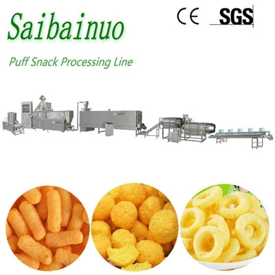 Pob kws Puff Snack Food Making Machine
