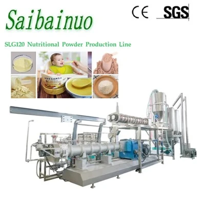 SLG120 Khoom noj khoom haus hmoov Baby Food Production Line